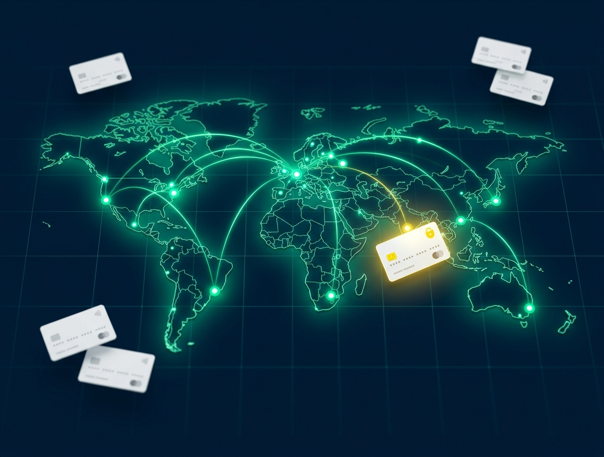 Global SaaS payments map